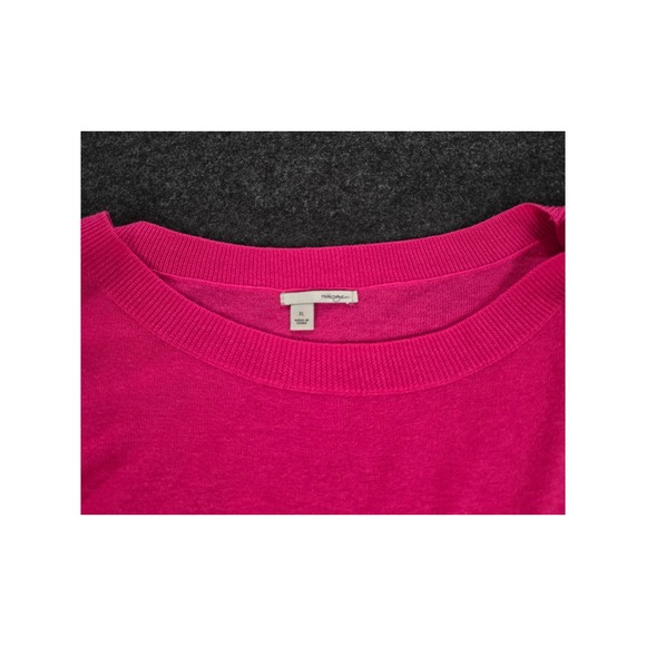 Halogen Knit Sweater Long Sleeve Crew Neck Pink Lightweight Comfy Size XL - Picture 2 of 8